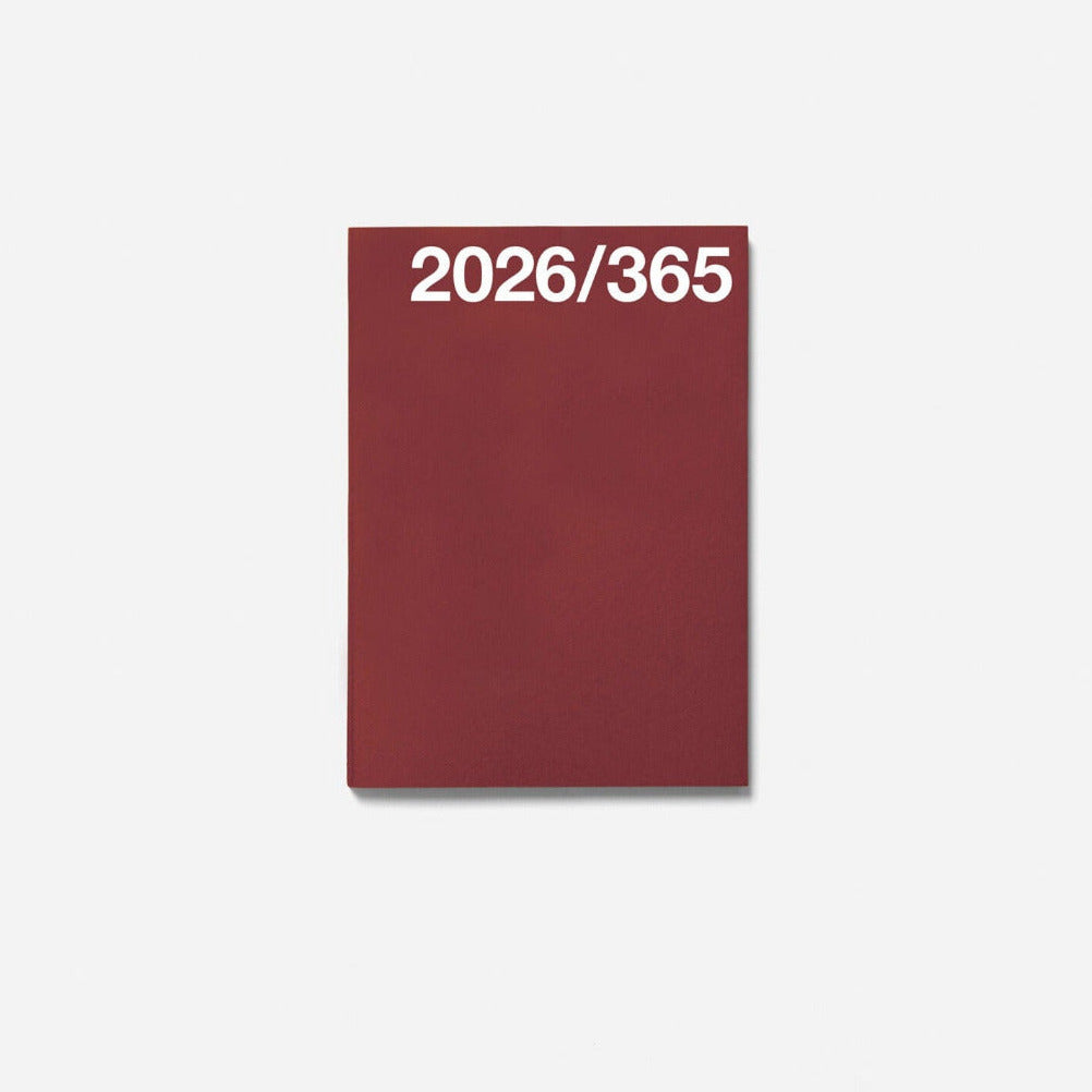 2026 Taschenkalender Burgundrot Marjolein-Delhaas