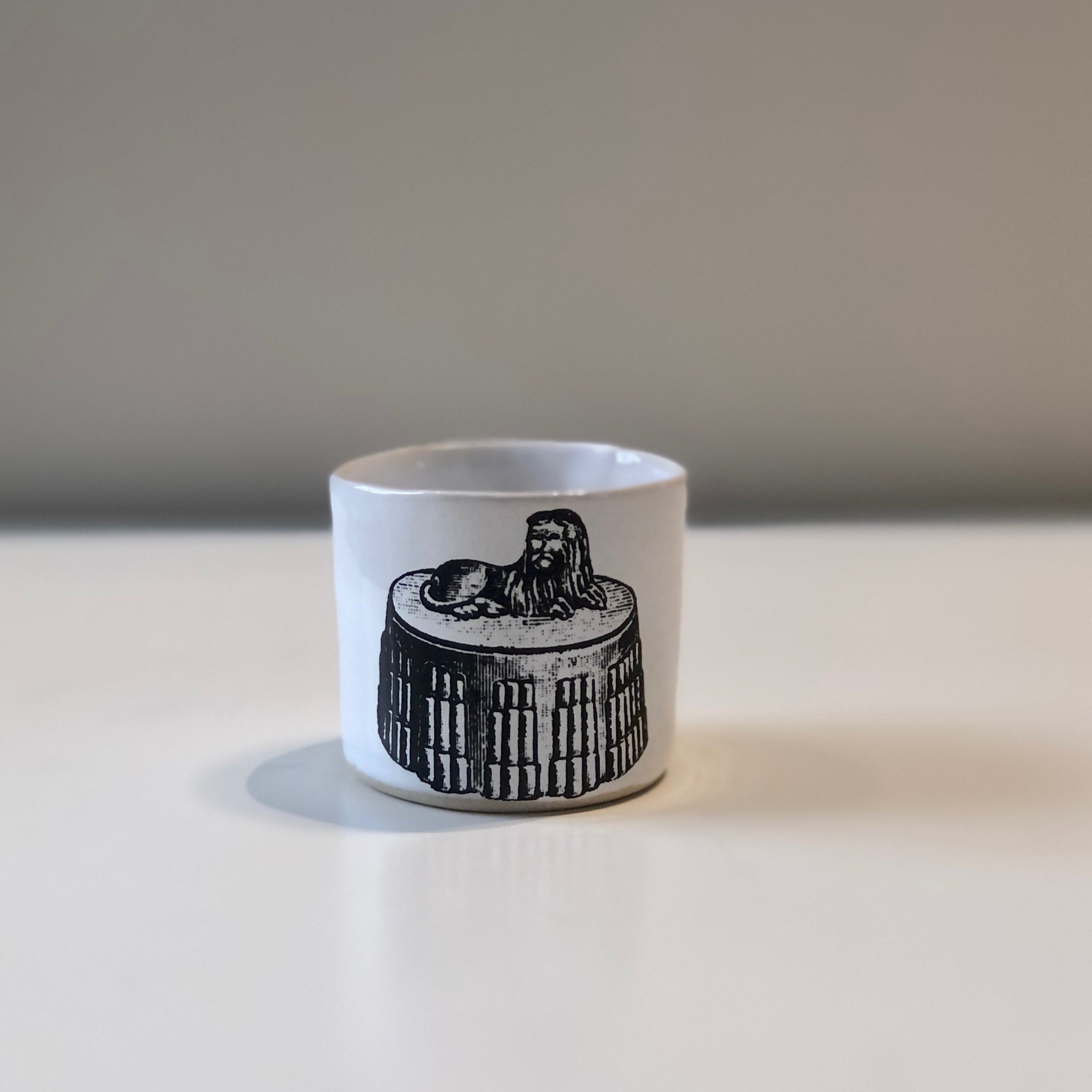 'Alice' Espressotasse, Löwe | Kühn Keramik