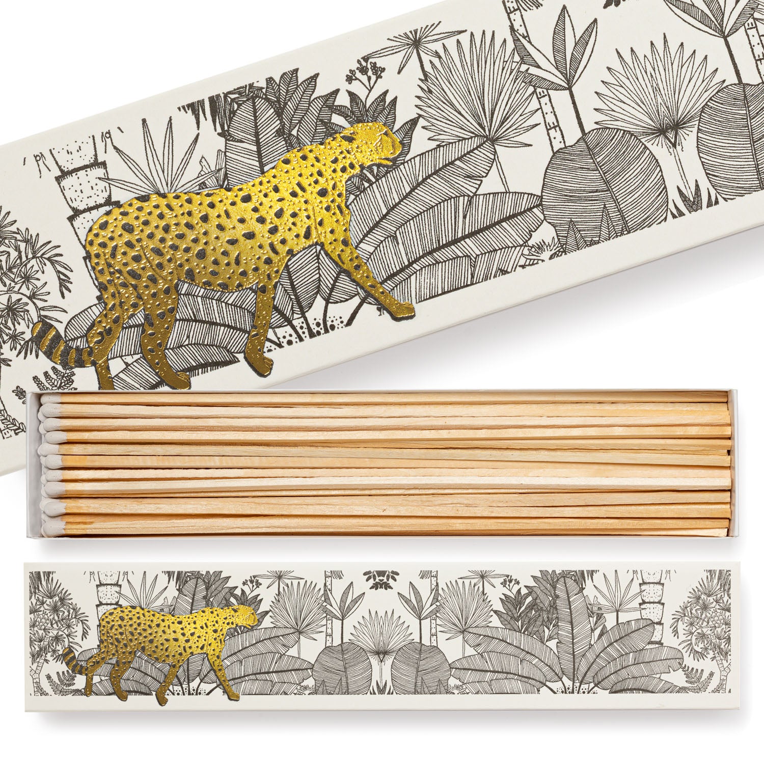 'Cheetah At Jungle' Streichhölzer, lang