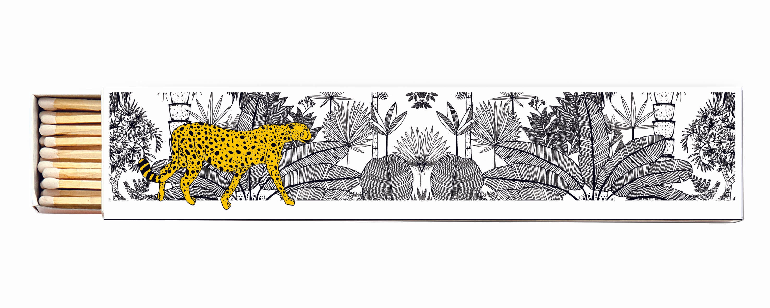 'Cheetah At Jungle' Streichhölzer, lang