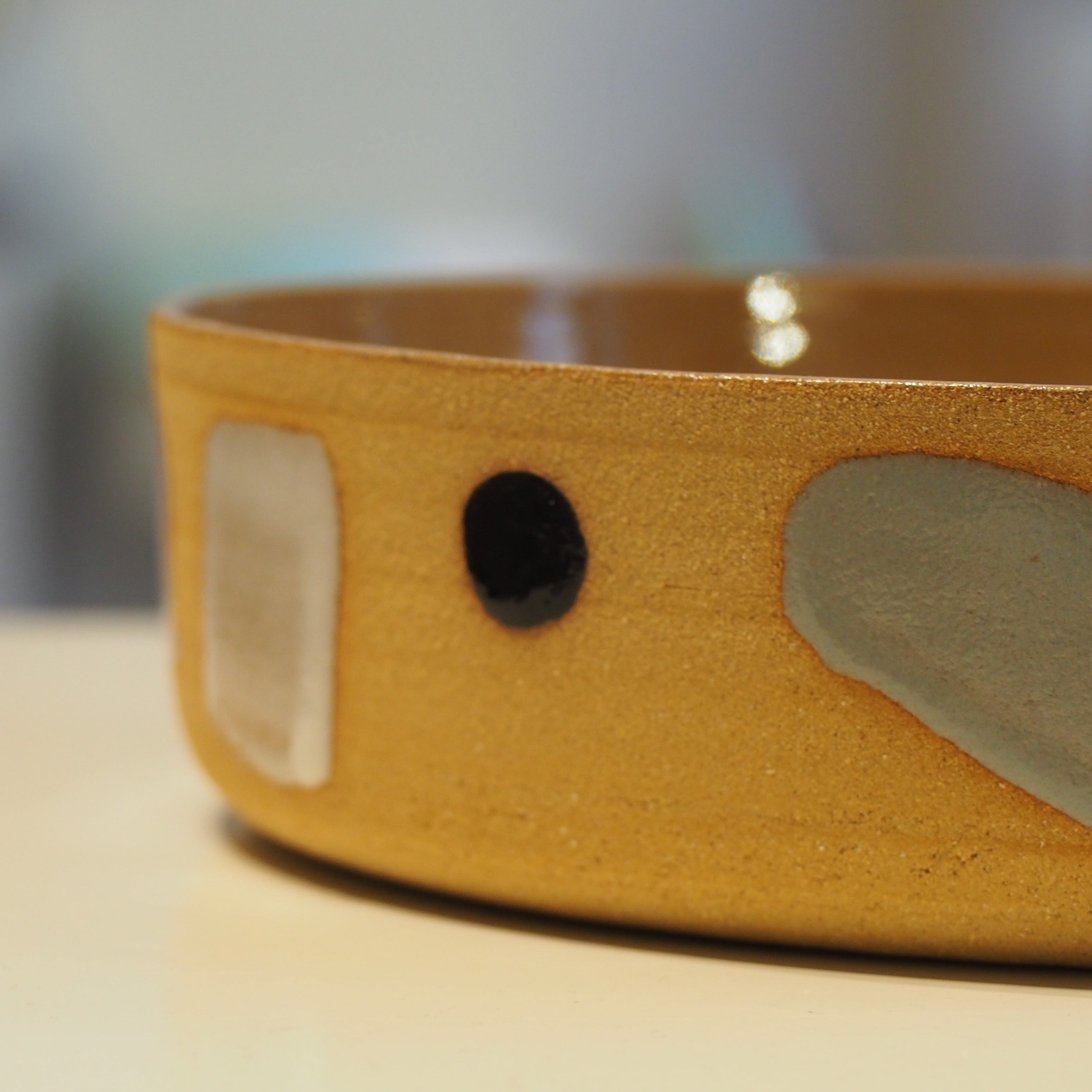 'Maiko leather' Food Bowl | Ettina Blaison