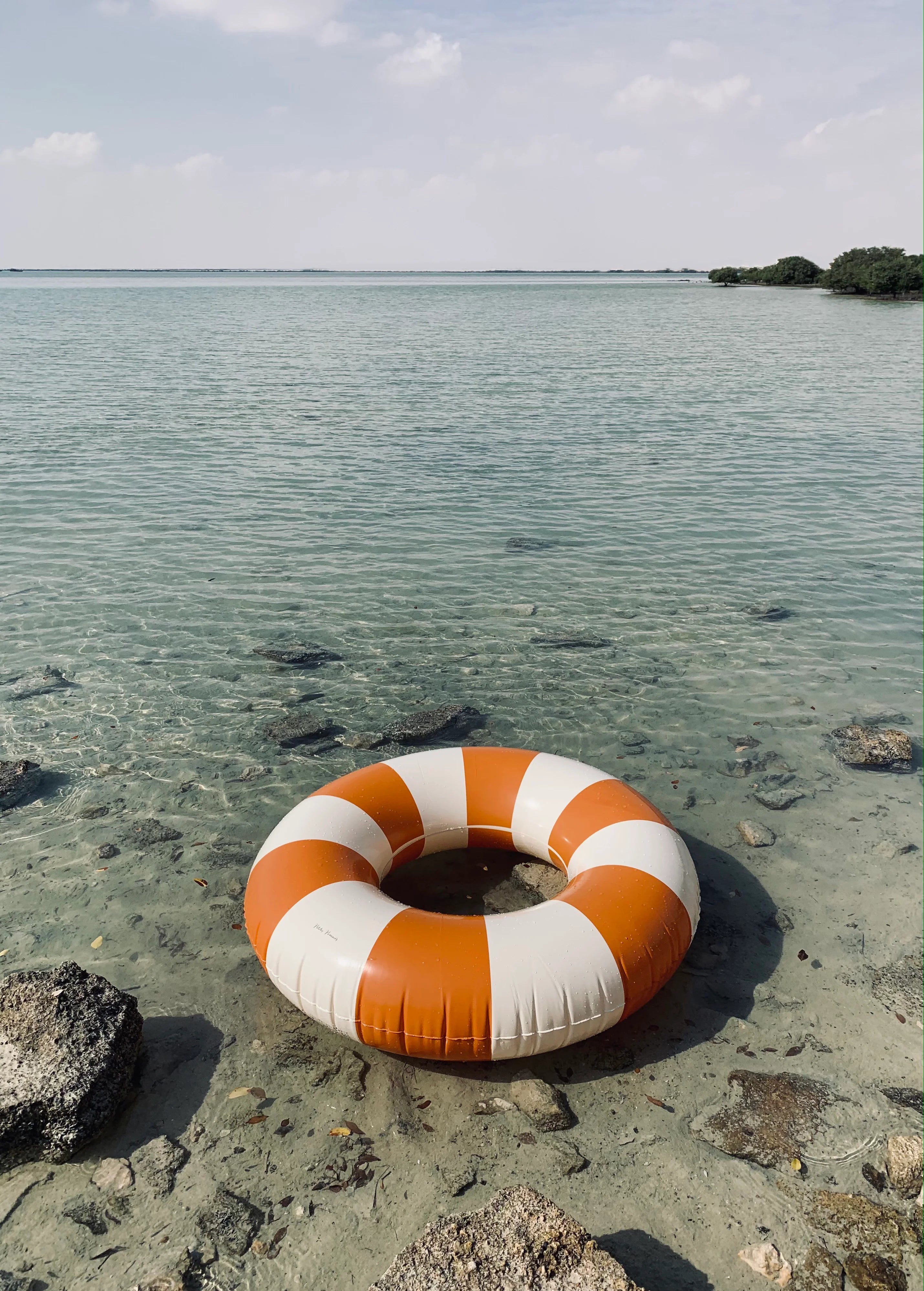 'Tangerine' Schwimmring, groß | Petites Pommes