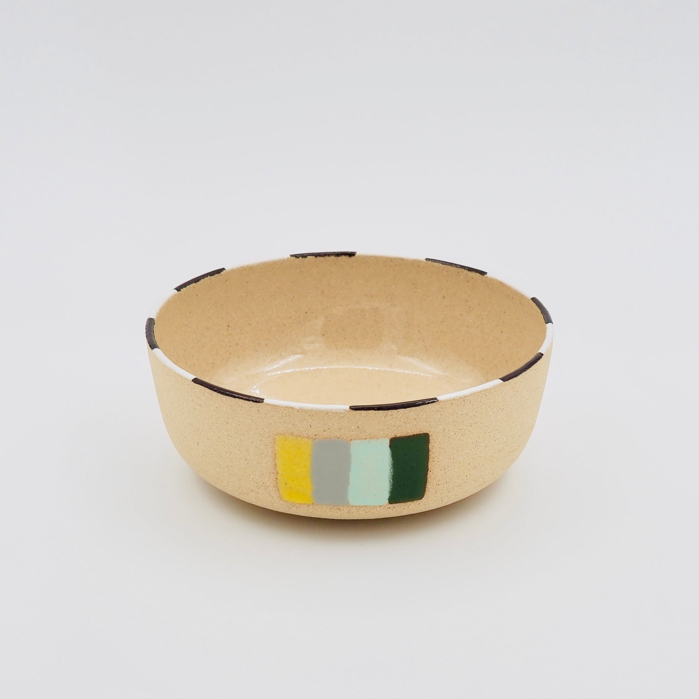'Maiko light sand' Keramikschale medium | Ettina Blaison