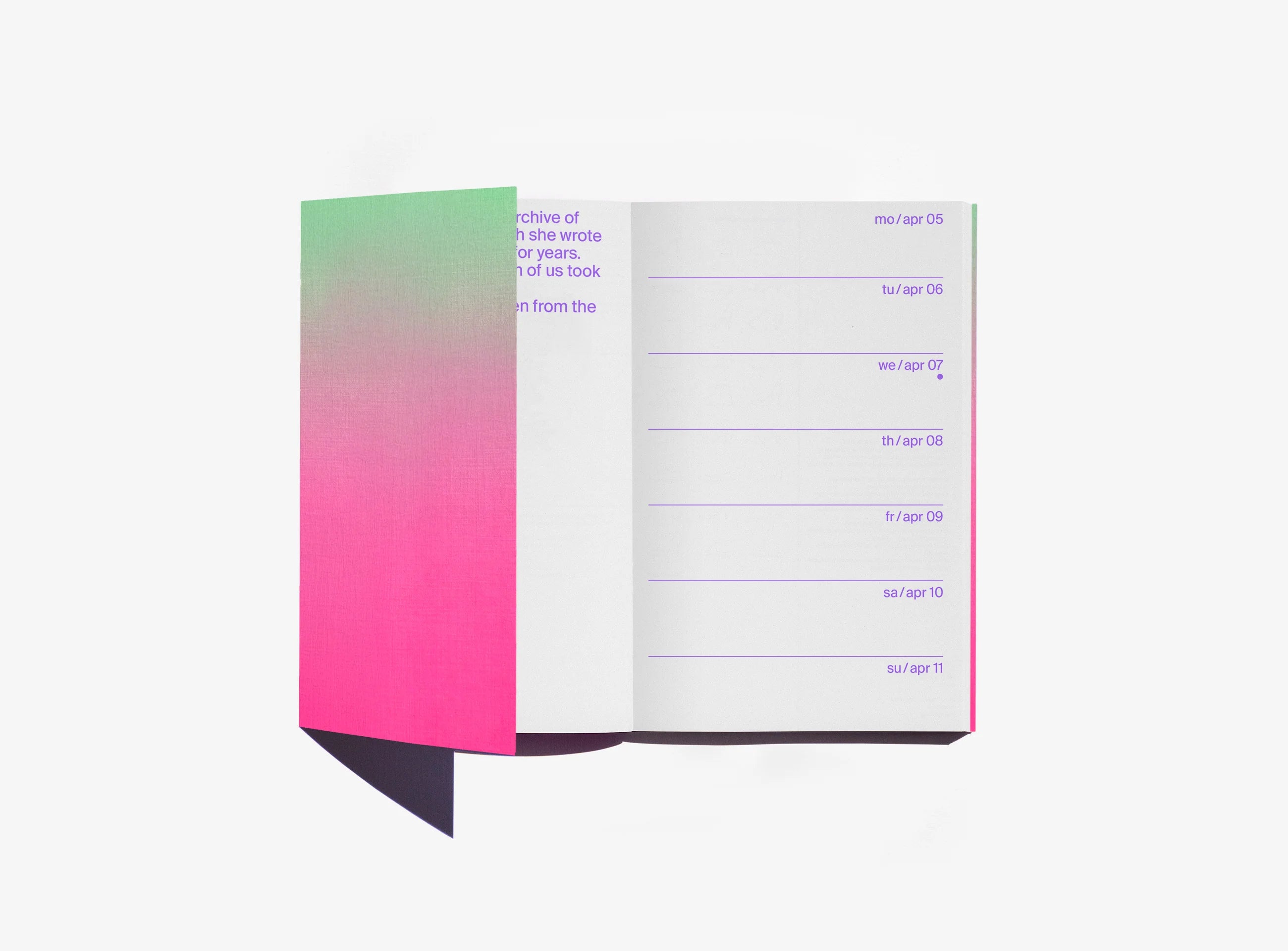 'Once Upon Today' Kalender 2027 mit Wochenplaner, 20-Year Anniversary | Julie Joliat