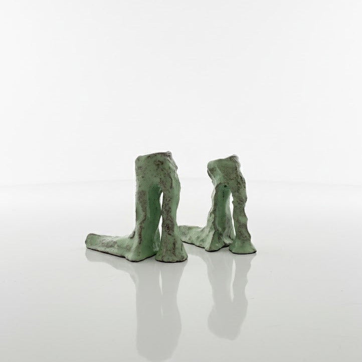 HOT LEGS High Heel Kerzenhalter, mintgrün | Laura Welker