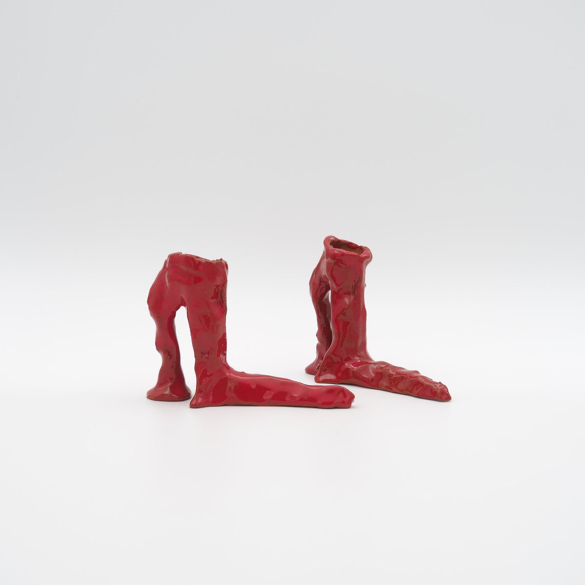 HOT LEGS High Heel Kerzenhalter, rot | Laura Welker