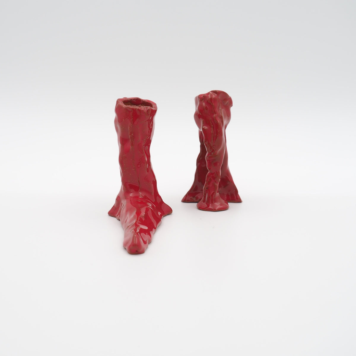 HOT LEGS High Heel Kerzenhalter, rot | Laura Welker