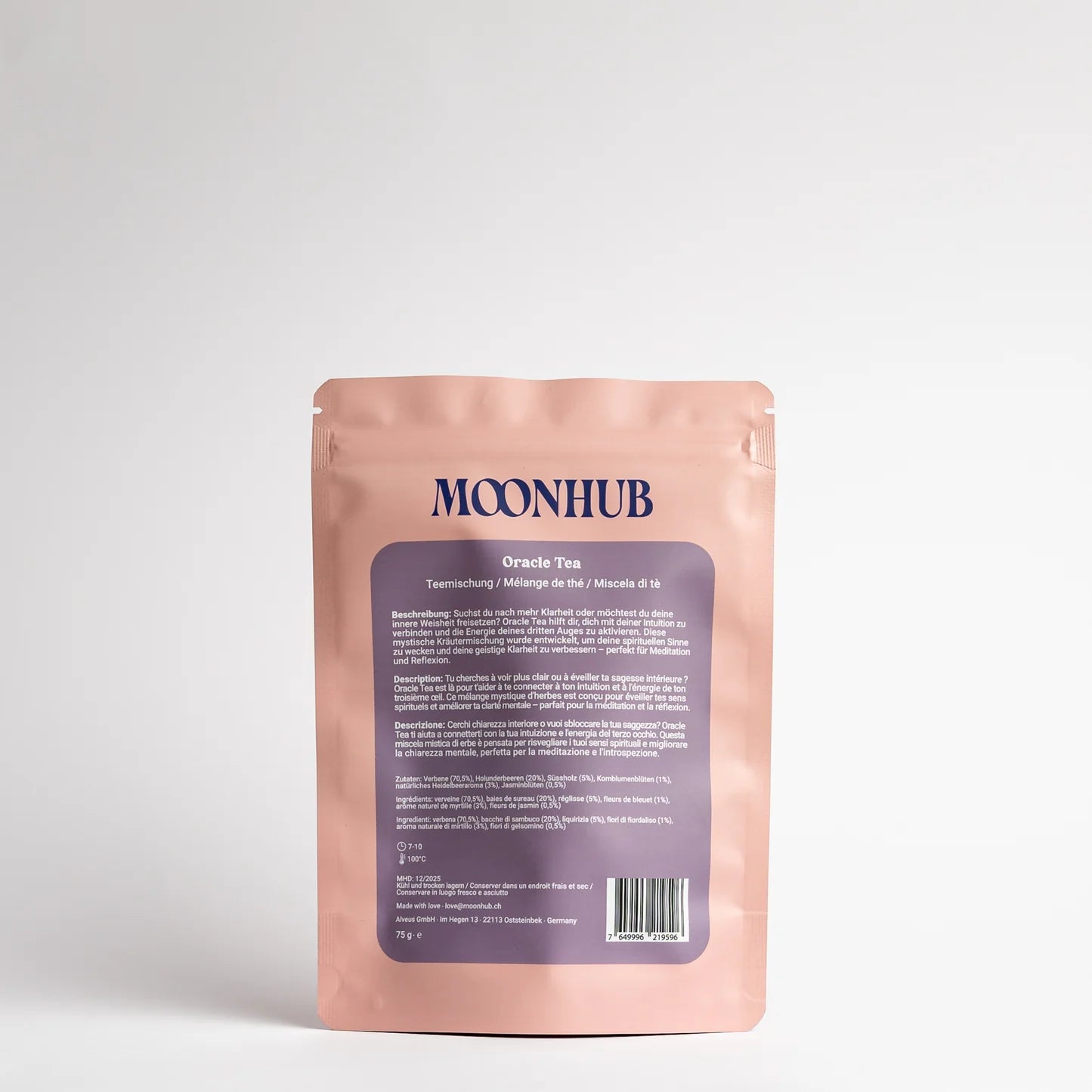 Moonhub 'Oracle Tea' – Kräutertee für Meditation & Klarheit