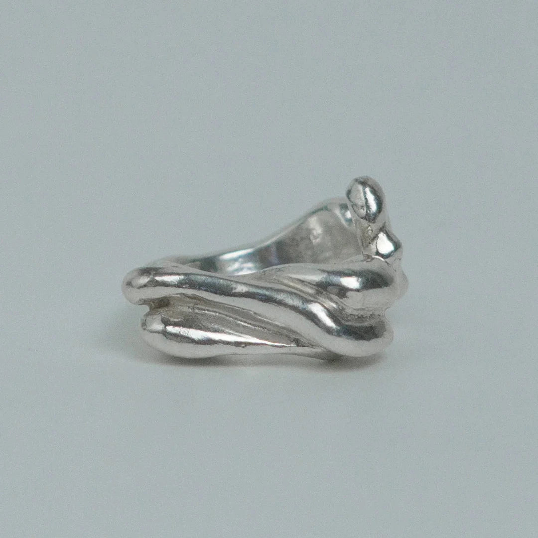 Ottilia Studios 'Ailes' Ring, 925 Silber recycelt