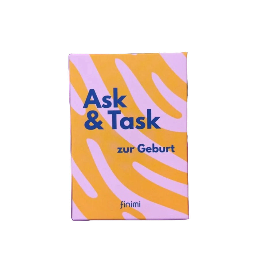'Ask & Task' Kartenset zur Geburt | finimi