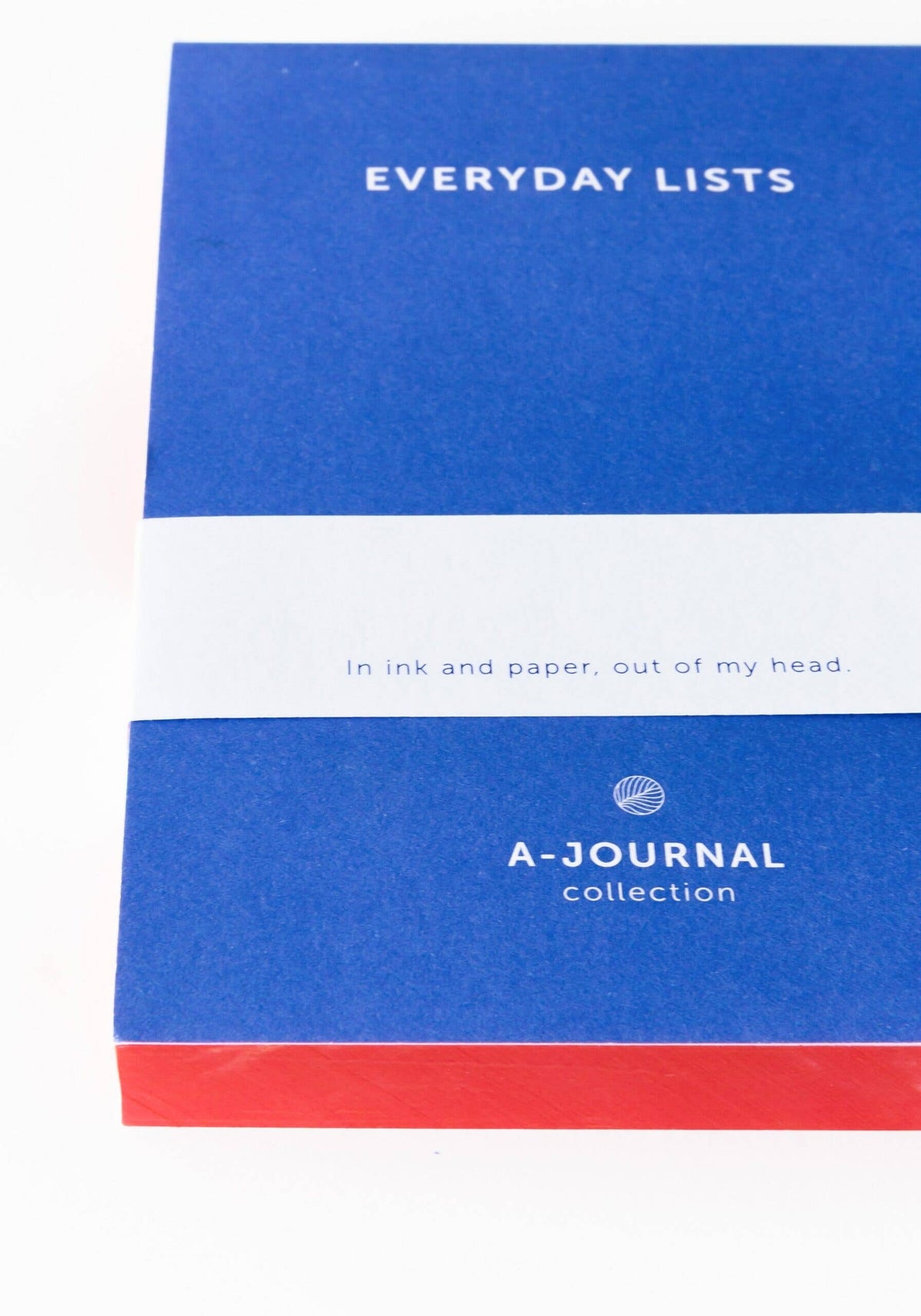 A-Journal Listbloc Notizblock, Blau