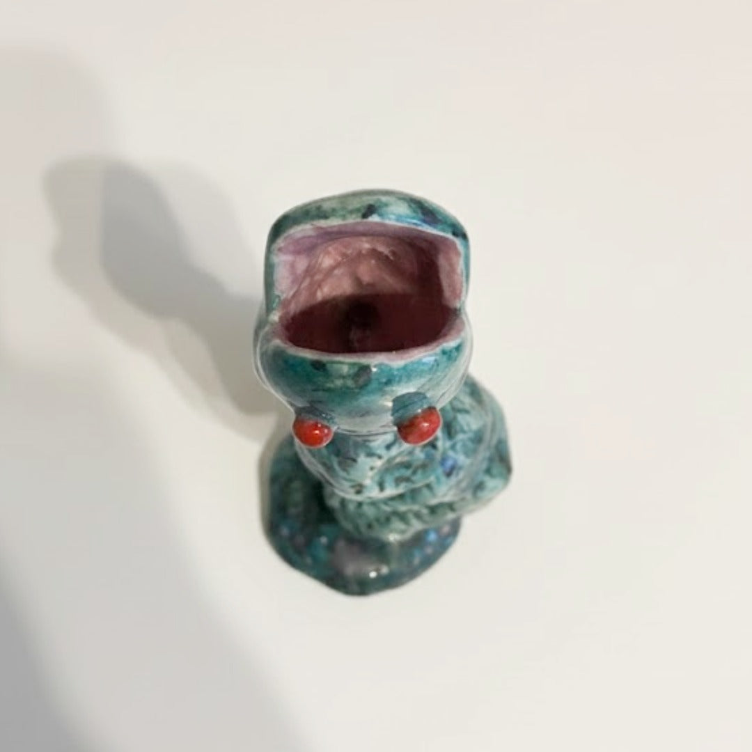 Kerzenhalter 'Snake, the small firekeeper' | Alo Ceramics