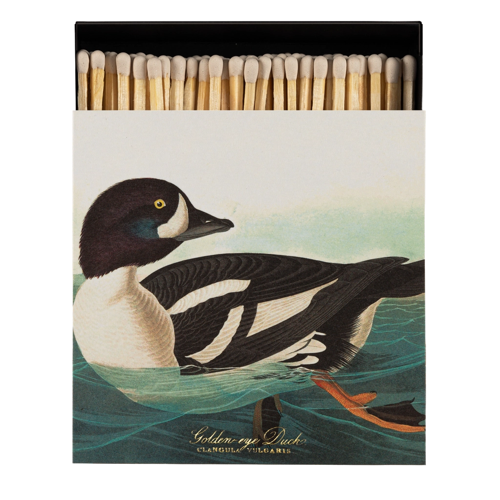 "Ente Streichhölzer, quadratisch