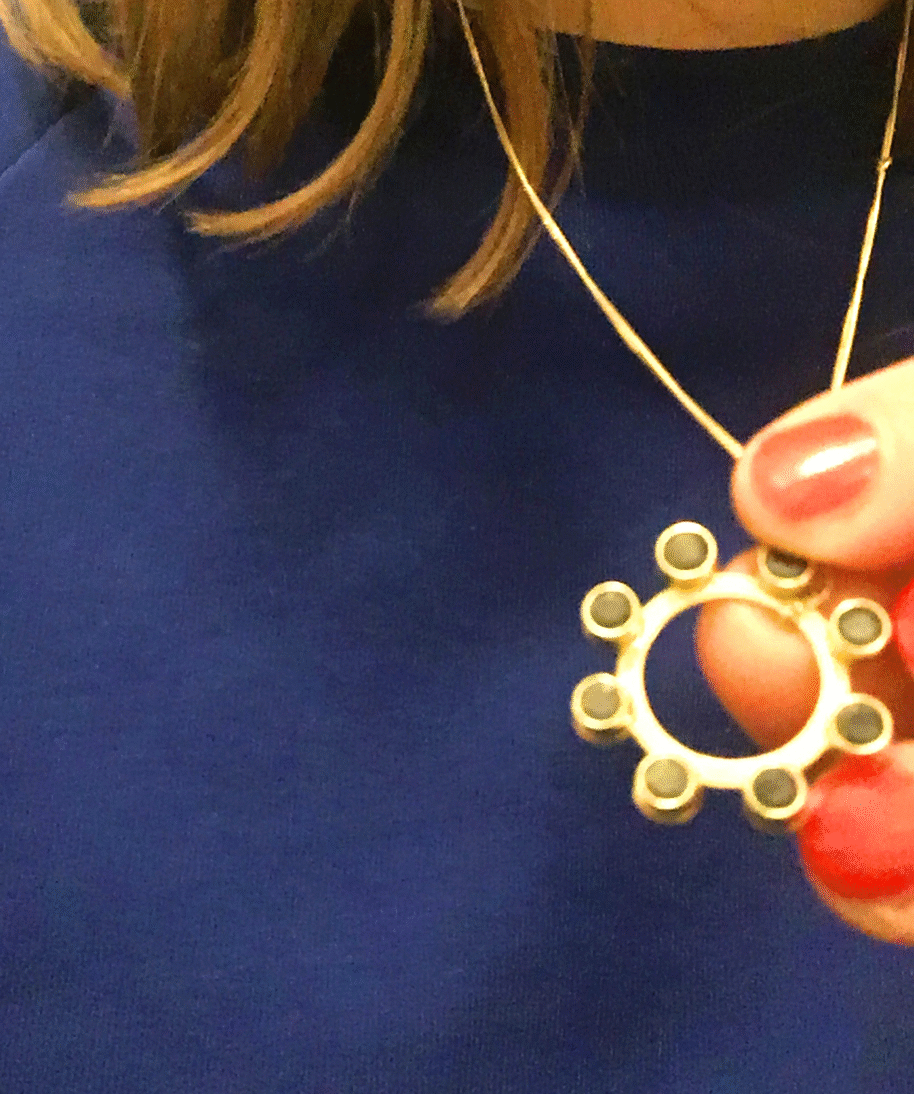 '8 Shot' Kette, Gold Black | Ahrens–Ahrens