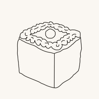 'Small Cake Box' Schmuckschatulle | ALO Ceramics