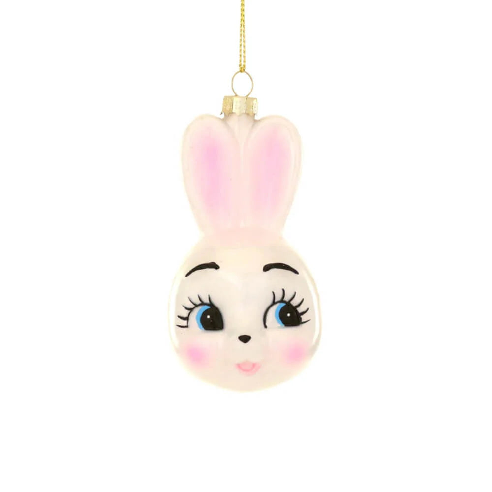 'Bunny' Weihnachtsschmuck aus Glas