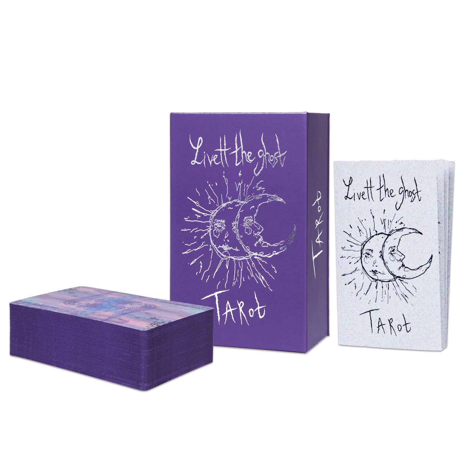 Livett The Ghost Tarot – Tarotkarten-Deck mit Booklet | Eurielle