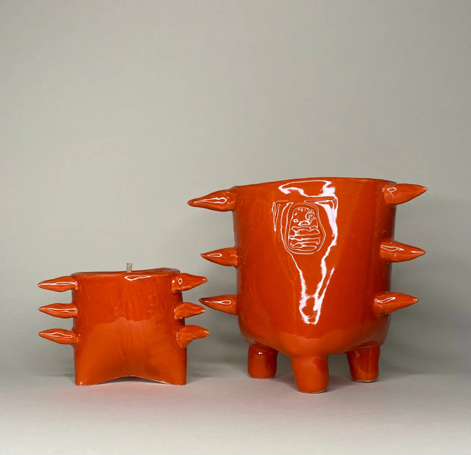 'Sin' Duftkerze orange