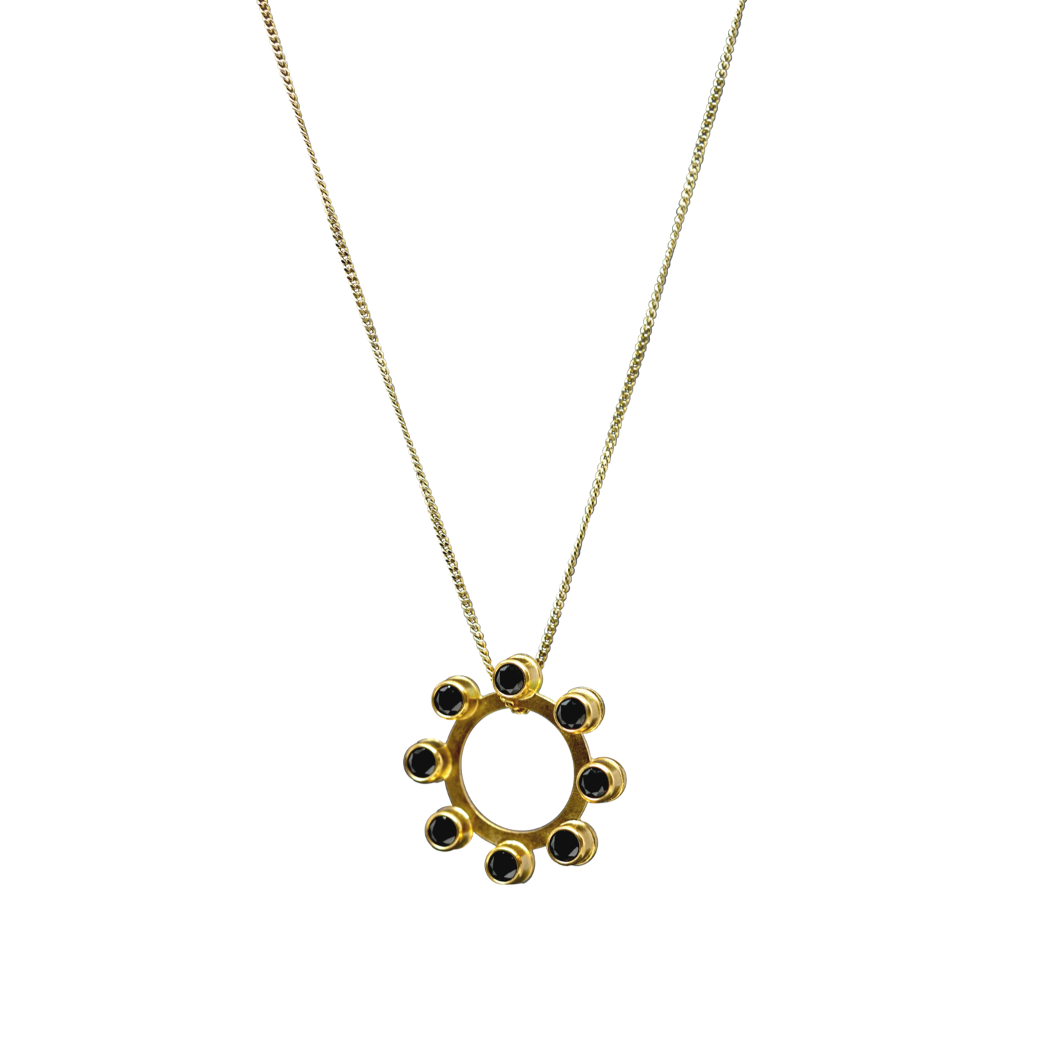'8 Shot' Kette, Gold Black | Ahrens–Ahrens