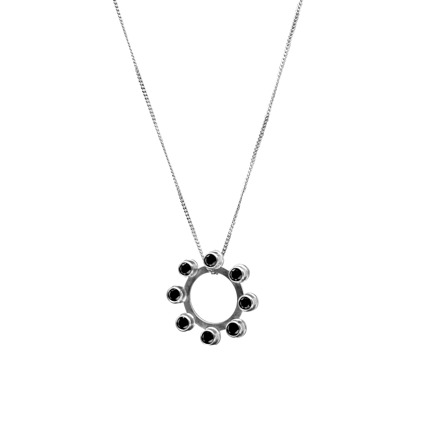 '8 Shot' Kette, Silver Black | Ahrens–Ahrens
