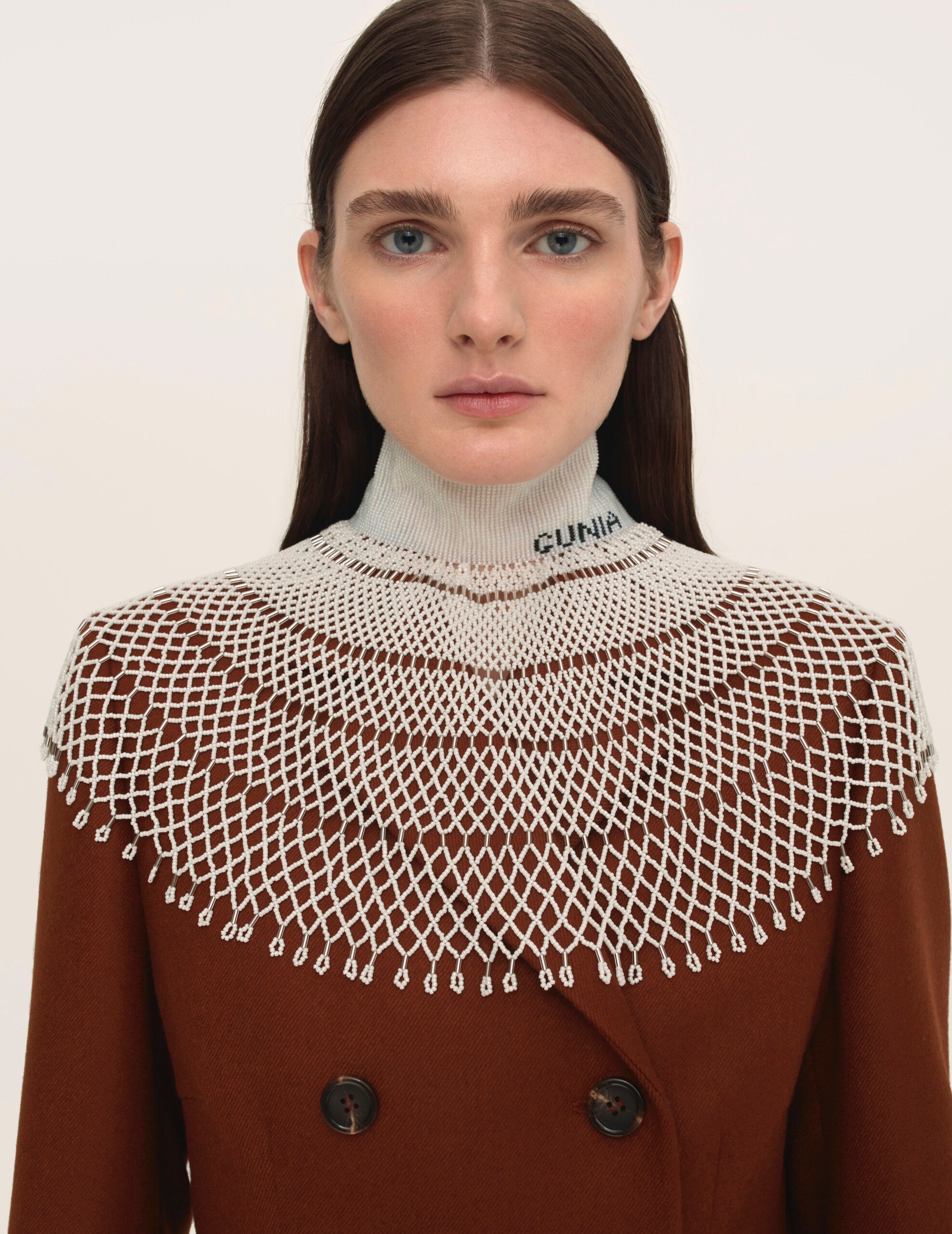 'Kryza' Necklace, ivory | Gunia Project