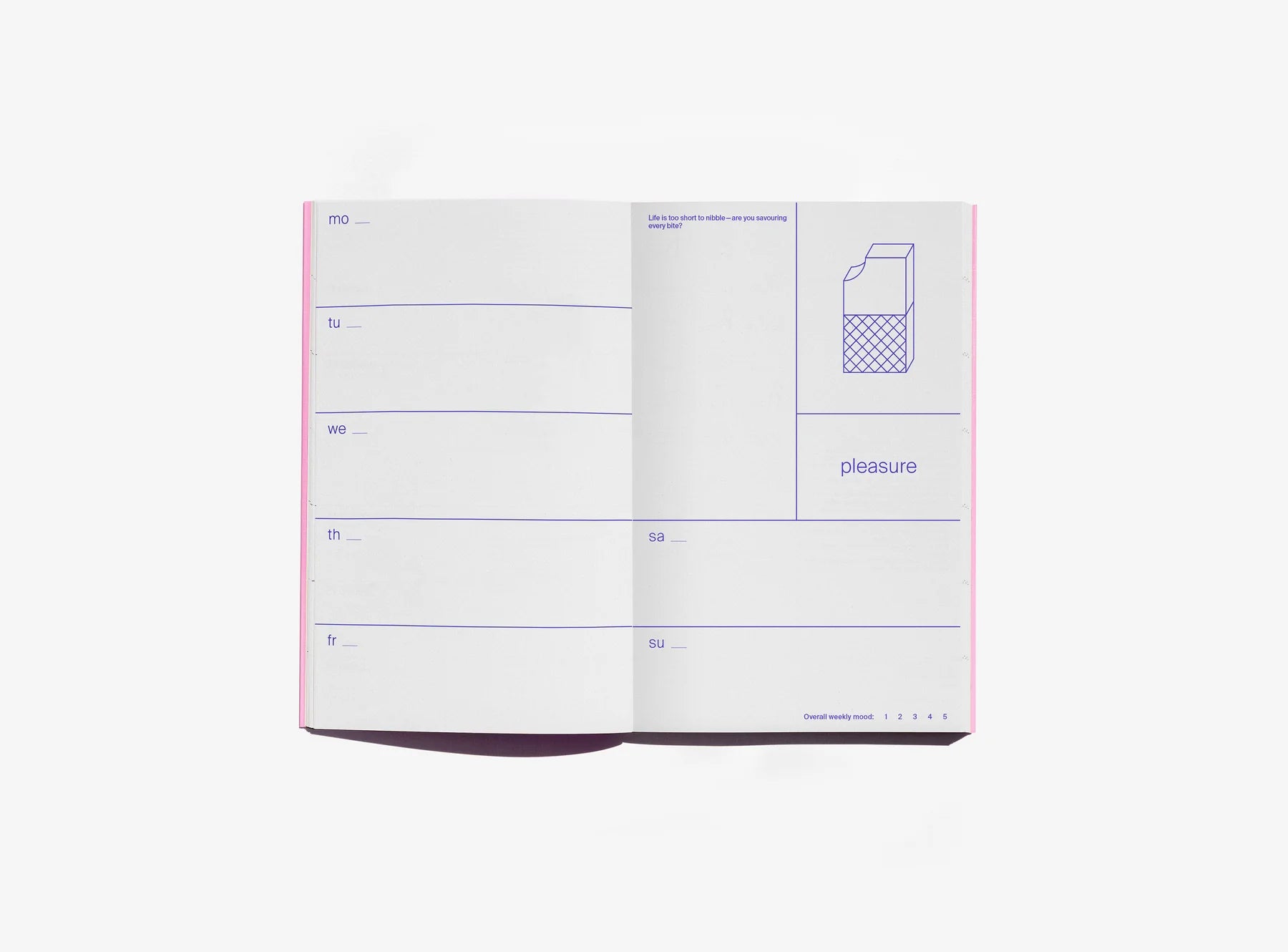 'Date Me Happy' Wochenplaner & Journal undatiert | Julie Joliat