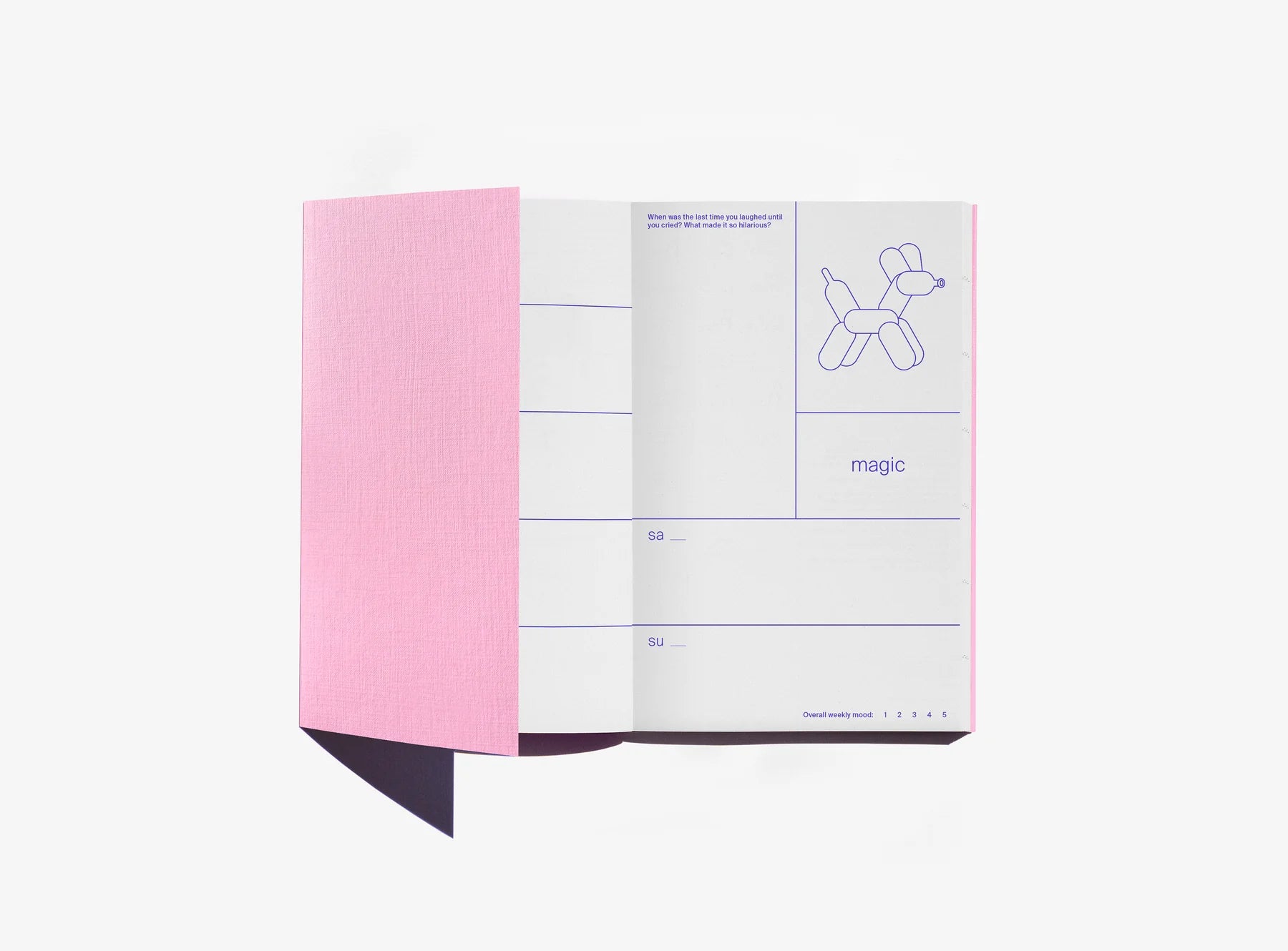 'Date Me Happy' Wochenplaner & Journal undatiert | Julie Joliat