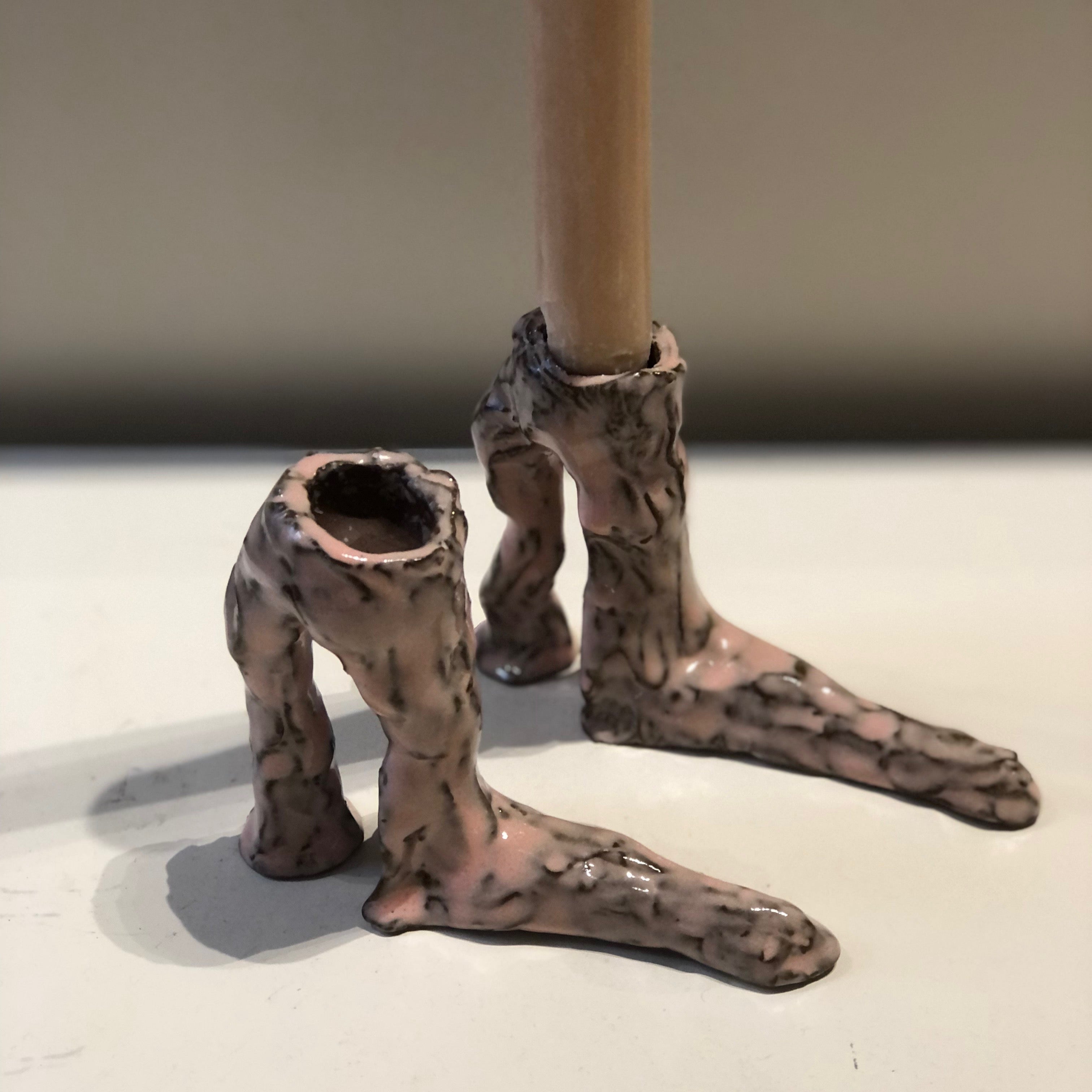 'High Heels' Kerzenhalter, rosa | Hot Legs