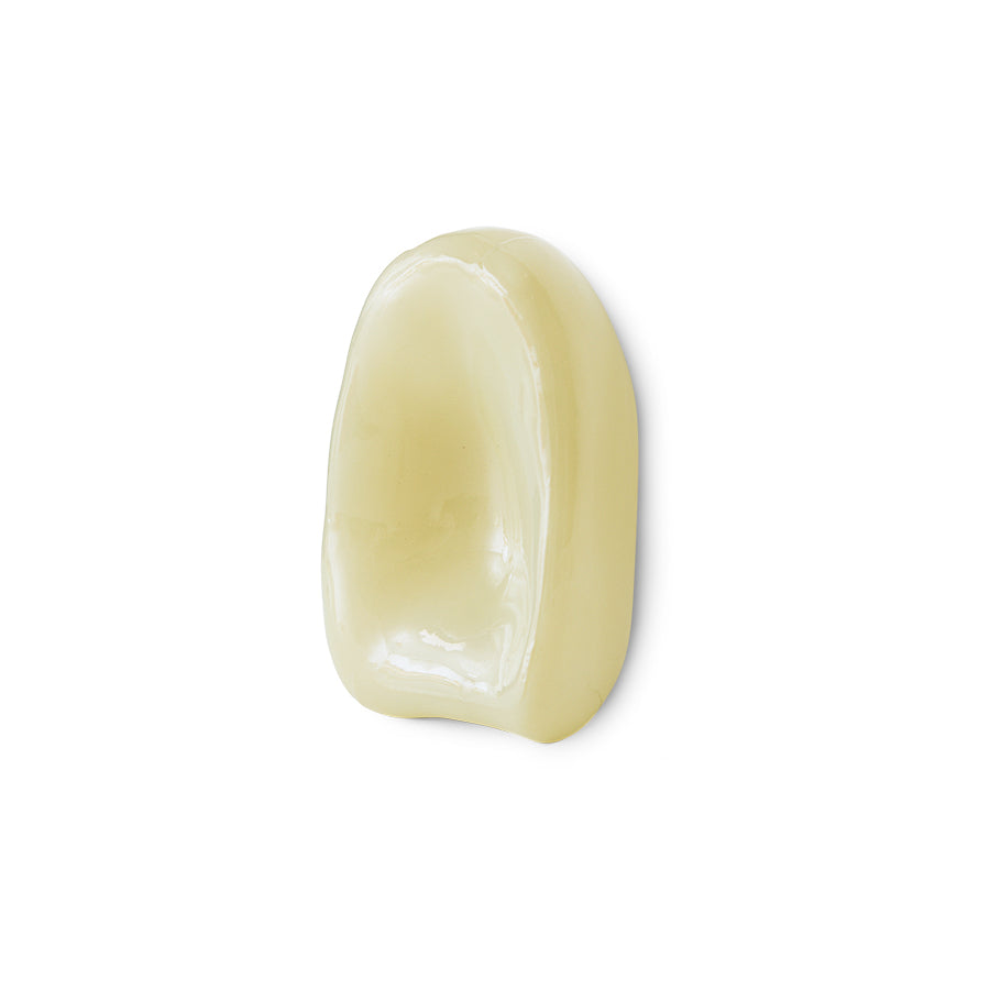 Glasskulptur Cream – skulpturaler Akzent für das Interieur | HK Living