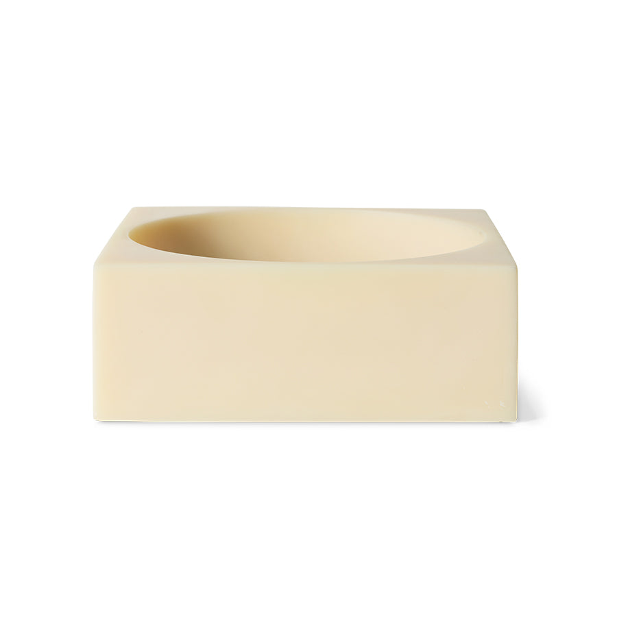 Schale Pop Cube groß, Cream | HK Living