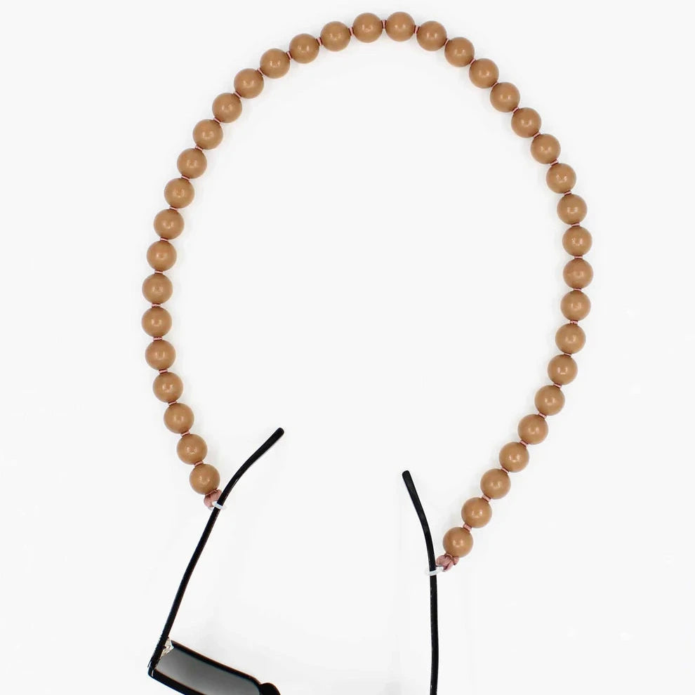 Ina Seifart Brillenkette BIG, Mocca