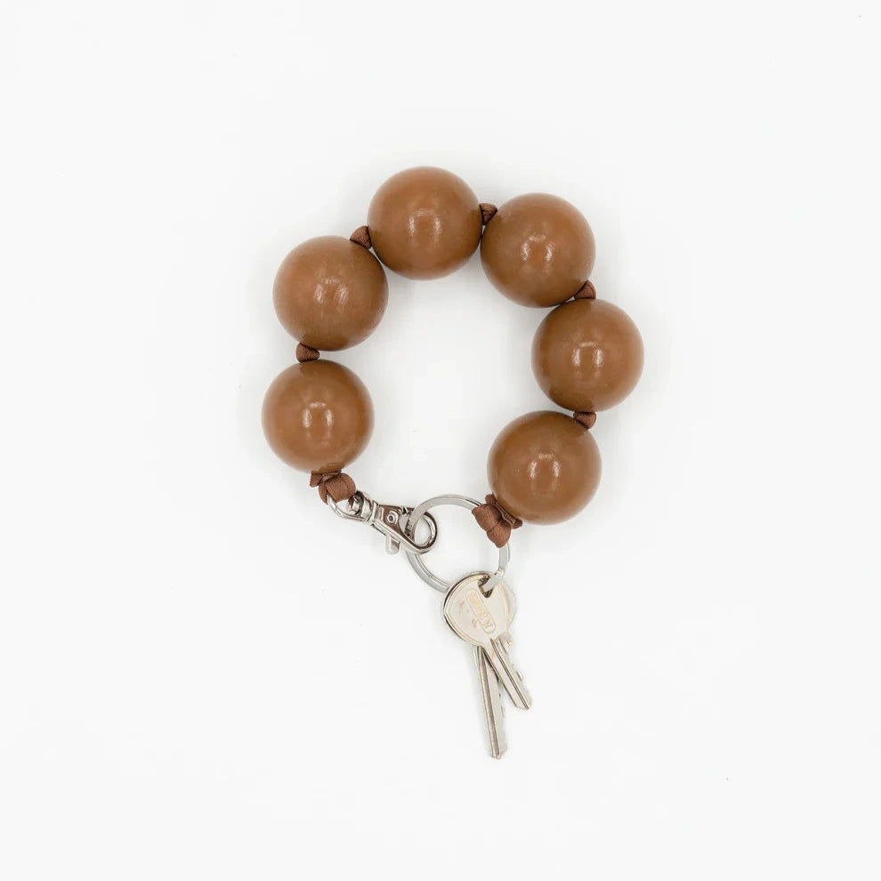 'XL' Schlüsselanhänger, Mocca