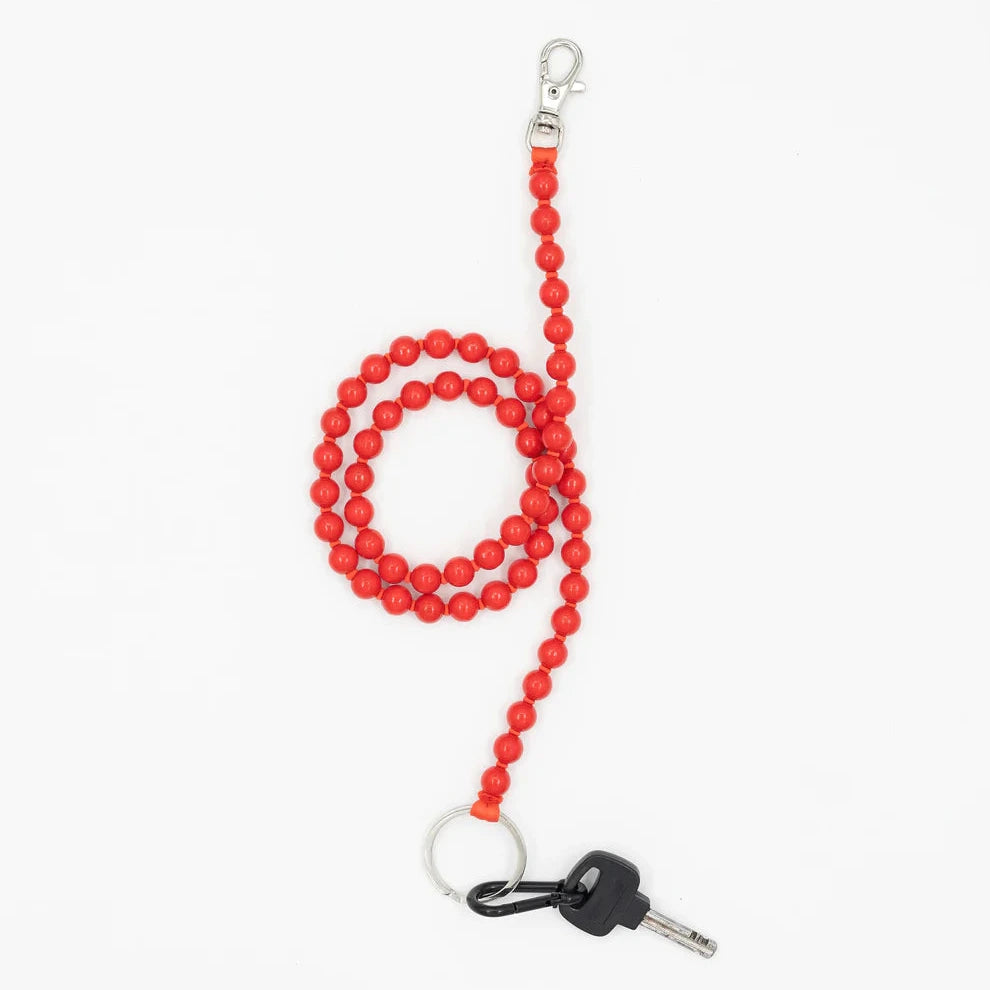 Schlüsselanhänger Rot, lang | Ina Seifert