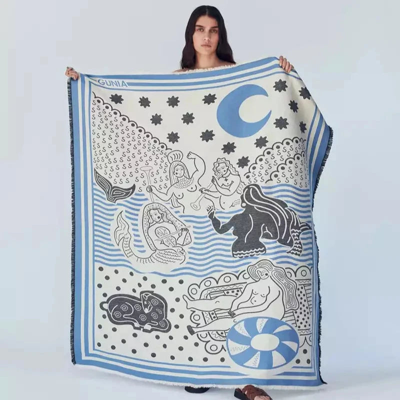 'Mermaid' Decke | Gunia Project