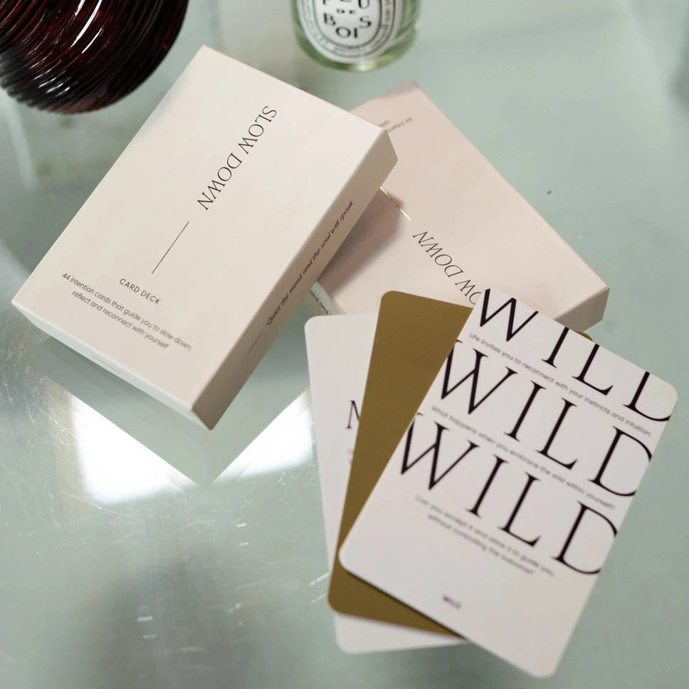 Slow Down Card Deck | Monday