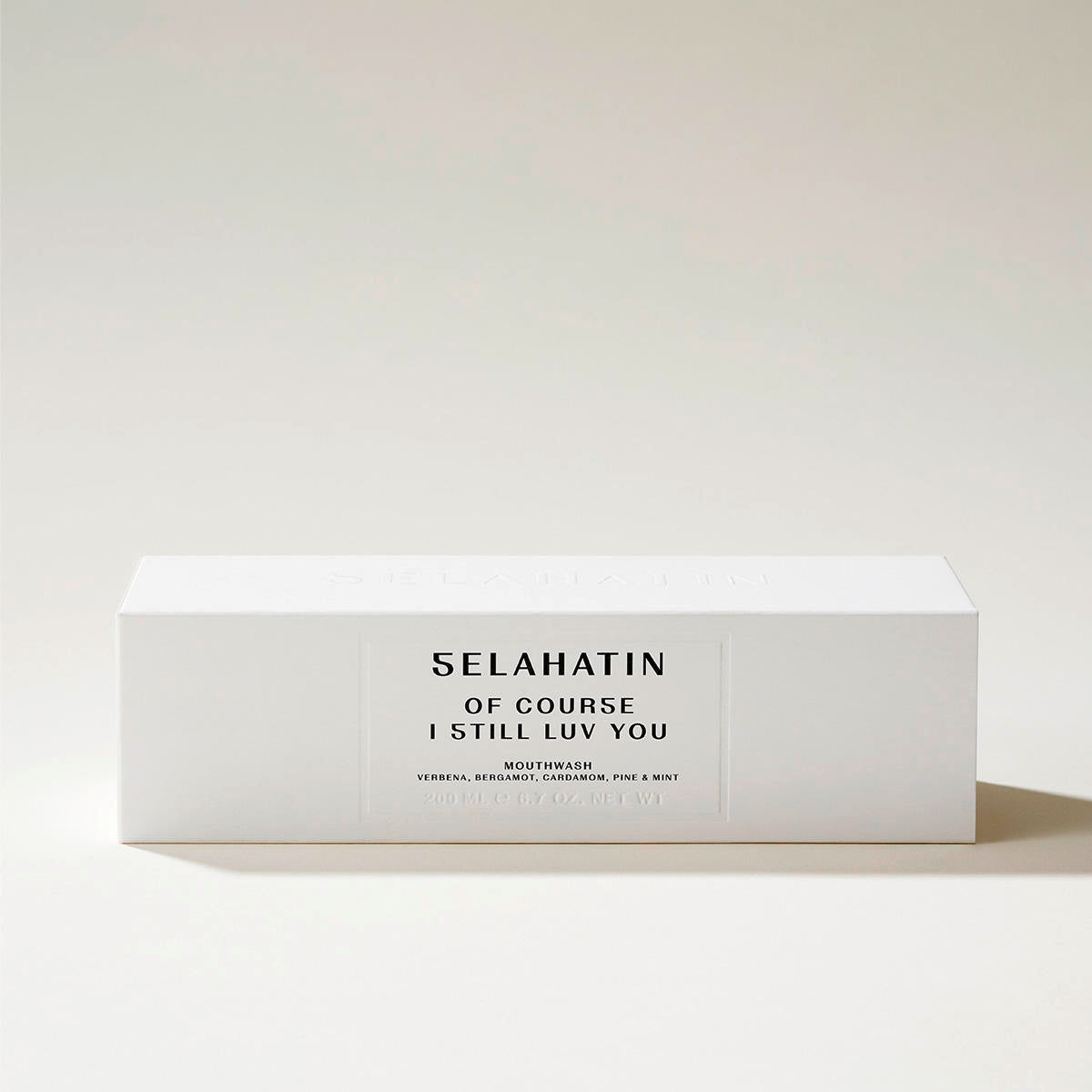 'Of Course I Still Luv You' Mouthwash | Selahatin