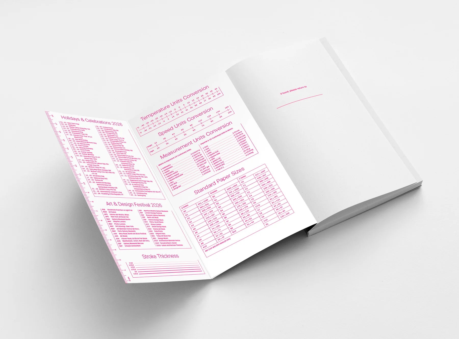 'Day One To One' Kalender 2026 mit Wochenplaner | Julie Joliat