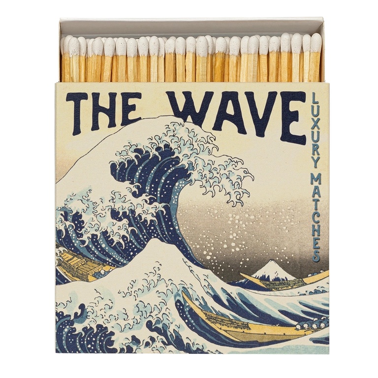 "The Wave' Streichhölzer, quadratisch