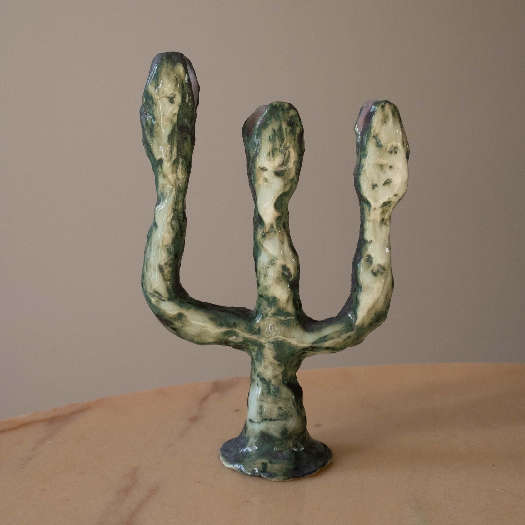'Snake, the big firekeeper' Kerzenhalter | ALO Ceramics