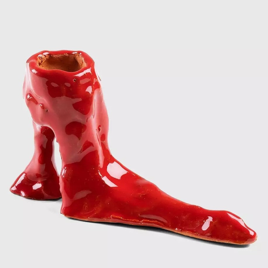 'Low Heels' Kerzenhalter, rot | Hot Legs
