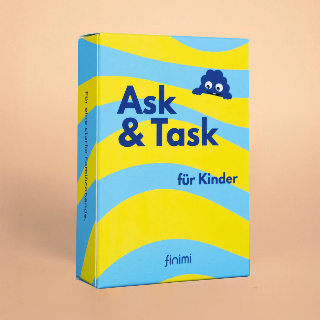 'Ask & Task' Kartenset für Kinder | Finimi