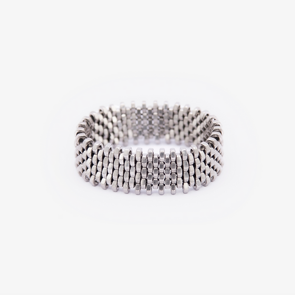 'Berlin Mitte' Armband aus Edelstahl oder Messing | Asel Rakhat