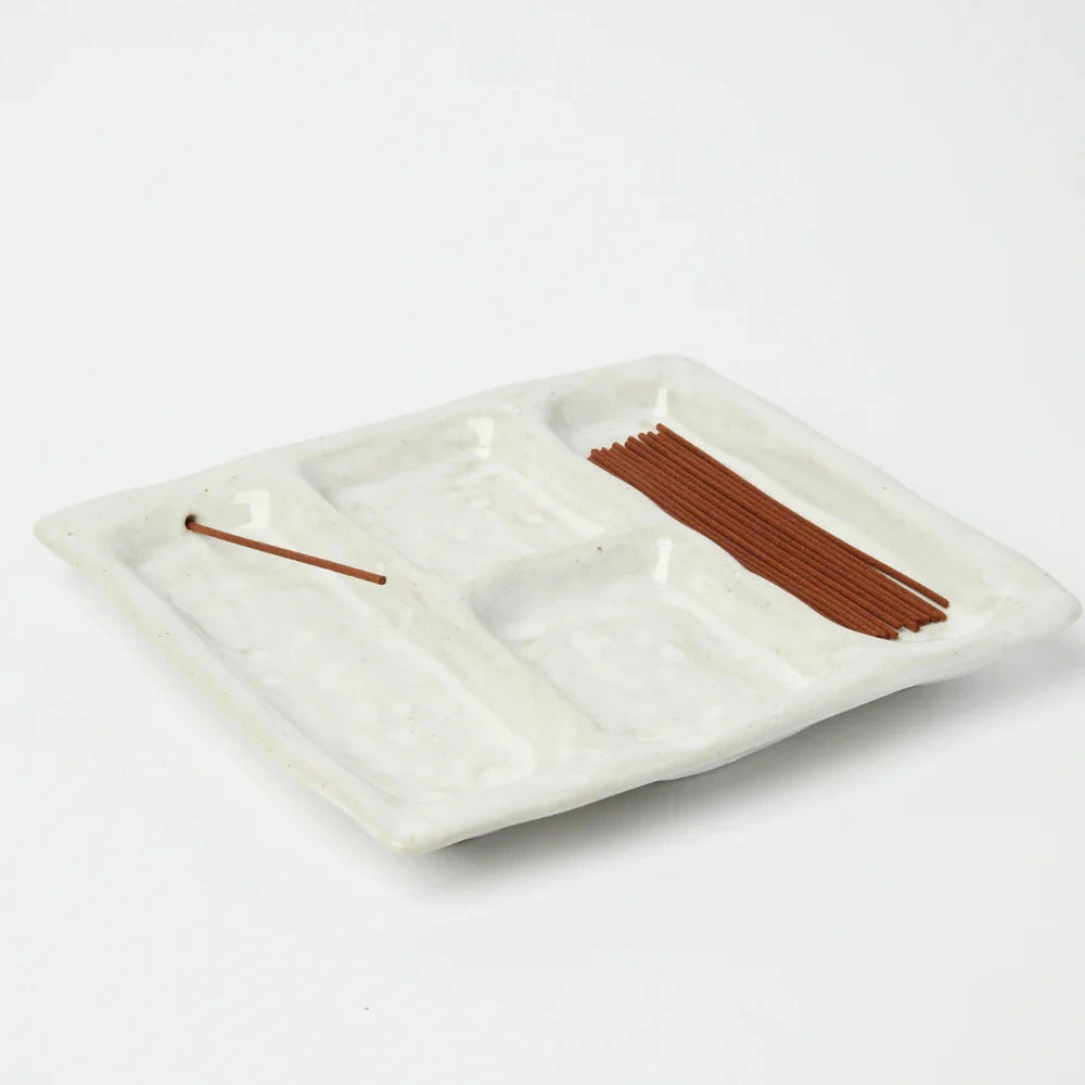 Gentle Habits Keramik Räucherschale & Ritual-Tablett 'Incense'