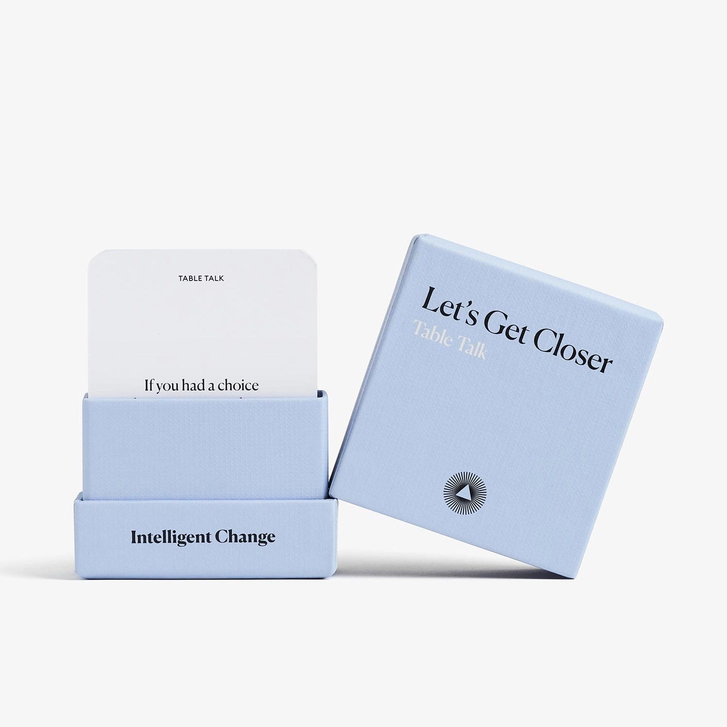 'Get Closer Table Talk' Fragekarten-Spiel zur Gesprächsführung | Intelligent Change