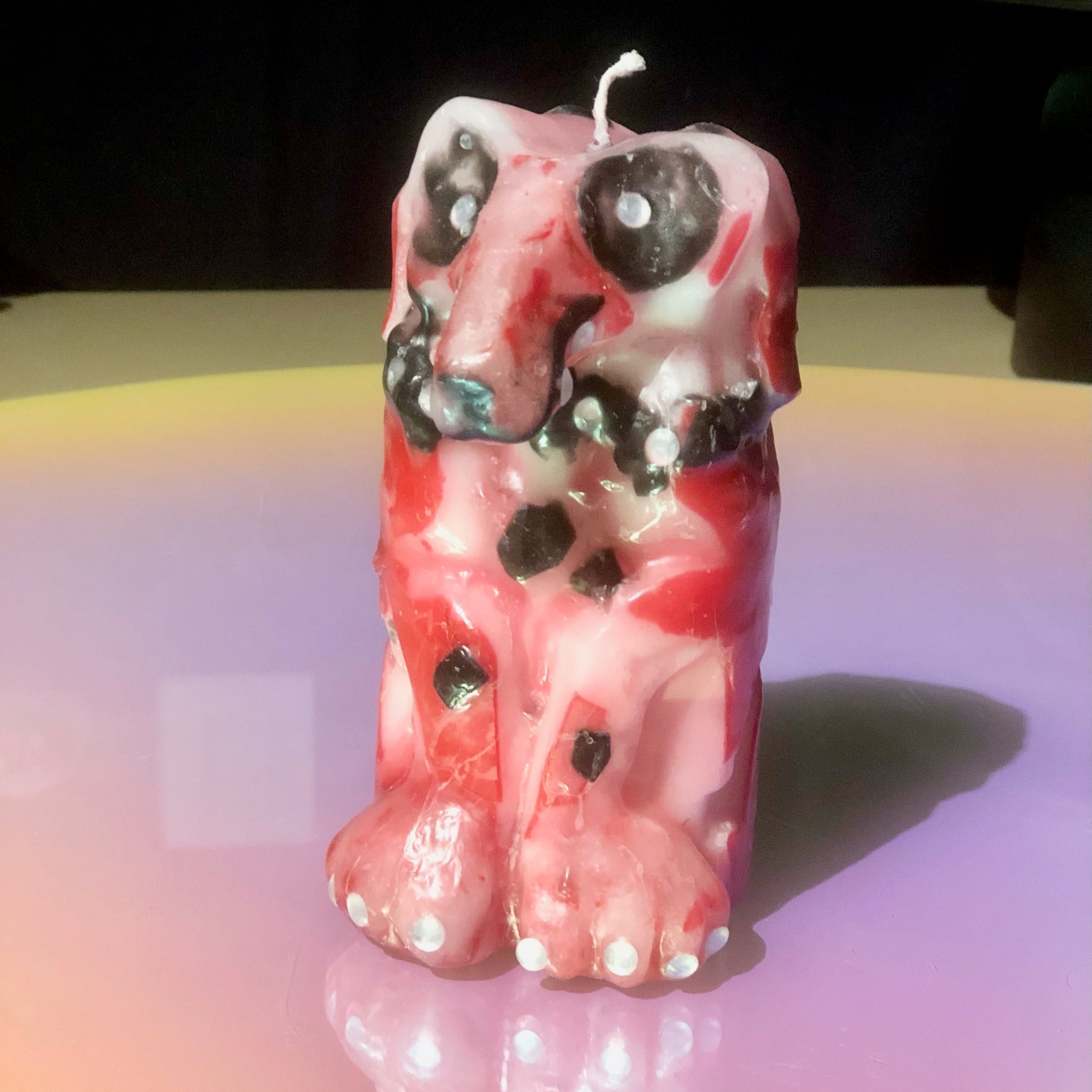 'Dog' Handmoulded Candle | Laura Welker