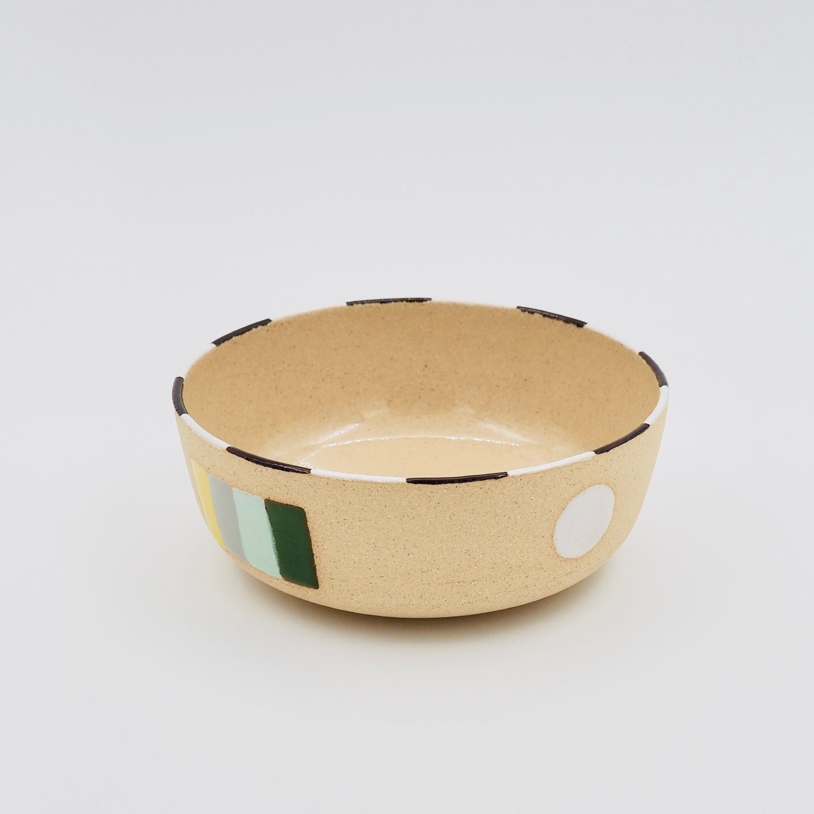 'Maiko light sand' Keramikschale medium | Ettina Blaison