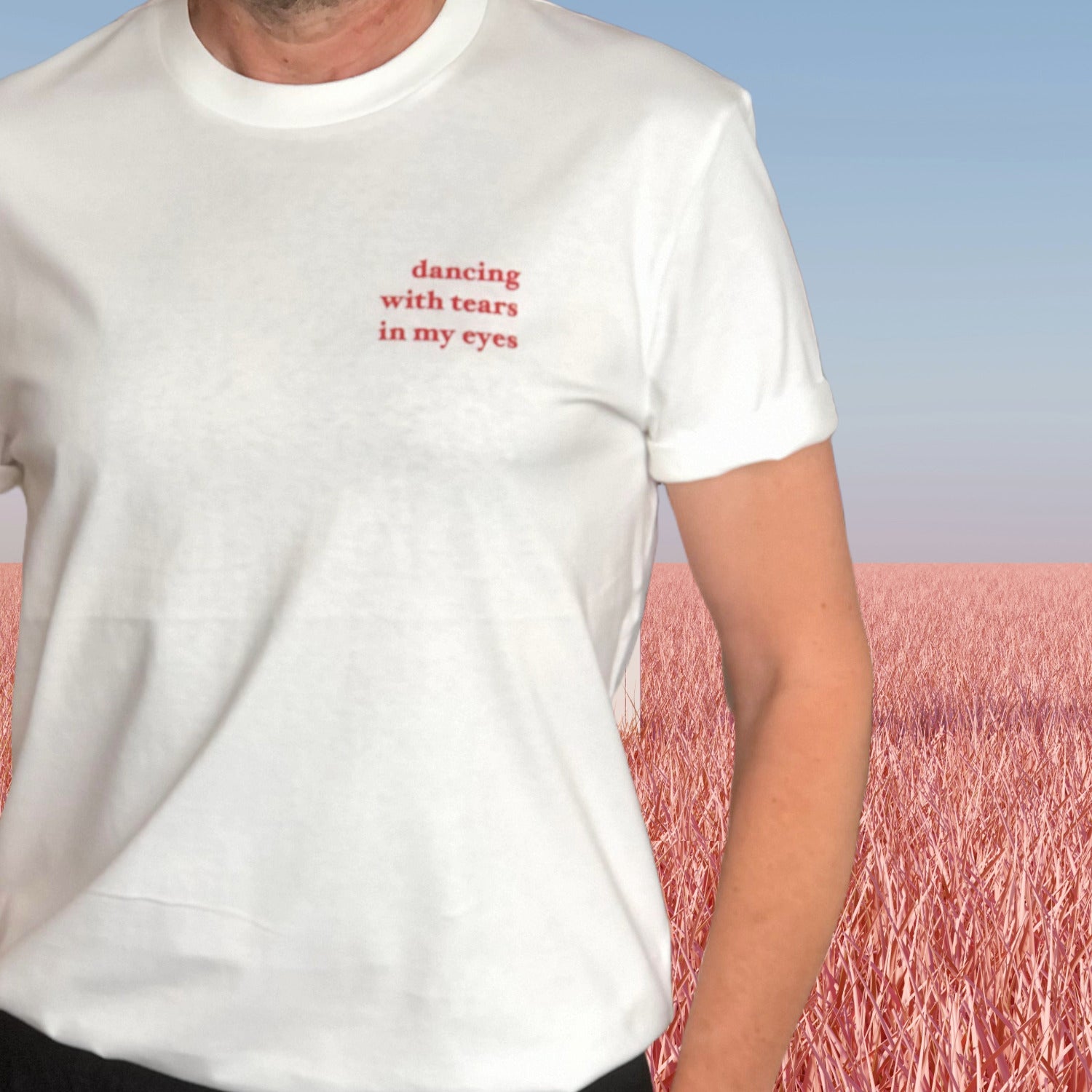 'Dancing With Tears In My Eyes' Shirt, off-white / medium fit