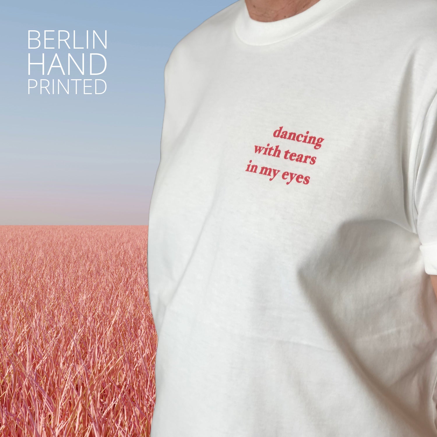 'Dancing With Tears In My Eyes' Shirt, off-white / medium fit