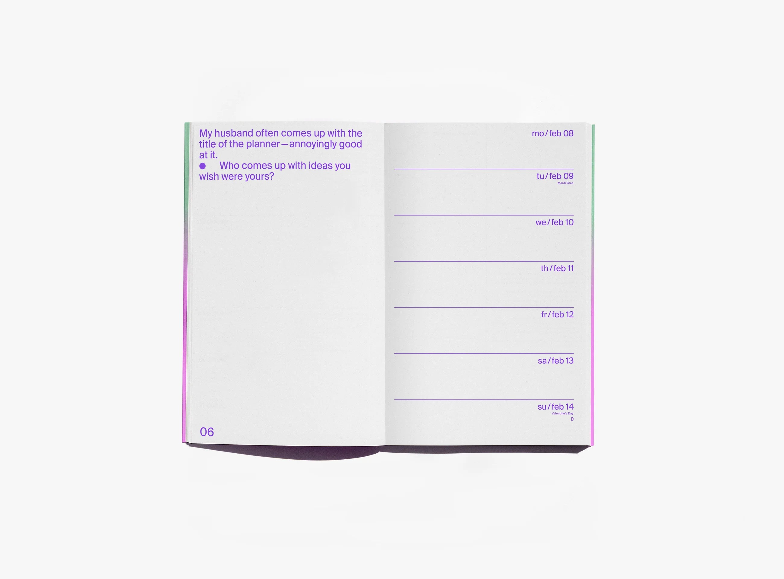'Once Upon Today' Kalender 2027 mit Wochenplaner, 20-Year Anniversary | Julie Joliat