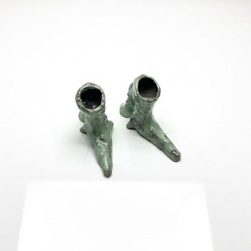 HOT LEGS High Heel Kerzenhalter, mintgrün | Laura Welker